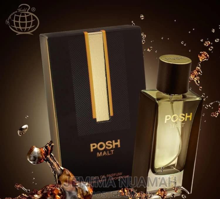 Fragrance World - Posh Malt Edp 80ml Unisex perfume Aromatic Signature Note Perfumes For Men Women Exclusive I Luxury Niche Perfume Made in UAE