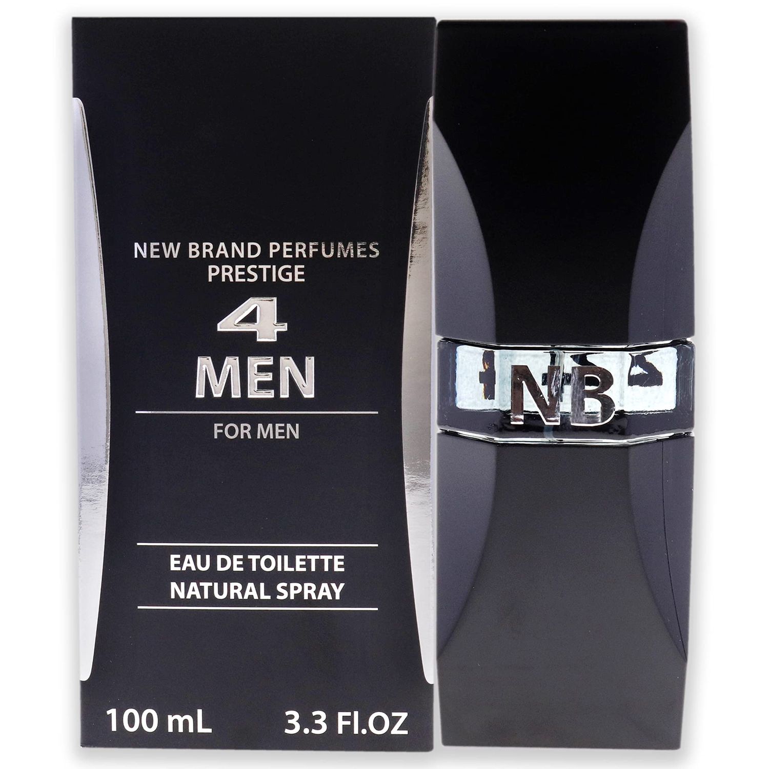 New Brand Perfumes 4 Men EDT Spray Men 3.3 oz (sem numero)