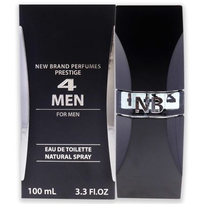 New Brand Perfumes 4 Men EDT Spray Men 3.3 oz (sem numero)