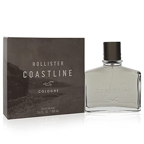 3.4 oz Eau De Cologne Spray Hollister Coastline Cologne By Hollister Eau De Cologne Spray Cologne for Men Classic aroma