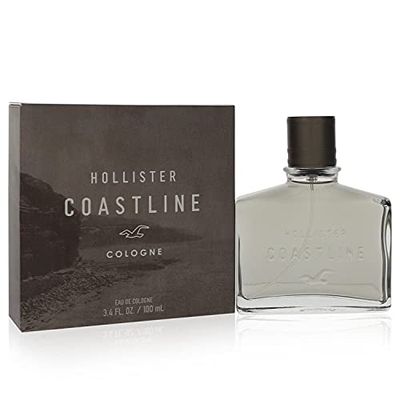 3.4 oz Eau De Cologne Spray Hollister Coastline Cologne By Hollister Eau De Cologne Spray Cologne for Men Classic aroma