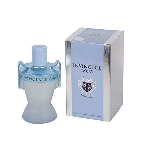 Invincible Aqua by Mirage Brands - Eau De Toilette - Men&#39;s Perfume - 3.4 Fl Oz