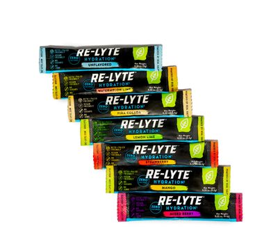 REDMOND Re-Lyte Hydration Electrolyte Powder Drink Mix Variety (7 Stick Packs)