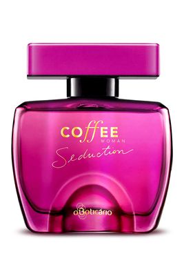 Coffee Woman Seduction Eau de Toilette by O Boticario Long Lasting Perfumes for Women Sweet Floral Fragrance For Women (3.4 fl oz)