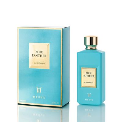 Merve Blue Panther Premium Long Lasting Fragrance Luxury Scent For Unisex Floral, Licorice, Woody