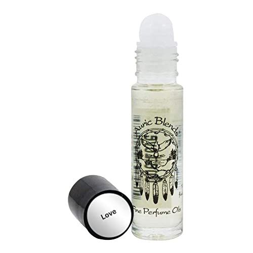 Auric Blends Love Roll-on Perfume Oil Alcohol Free, Vegan, Cruelty Free, Made in USA 0.33 Fl. Oz
