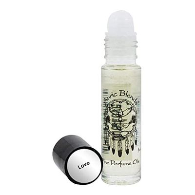 Auric Blends Love Roll-on Perfume Oil Alcohol Free, Vegan, Cruelty Free, Made in USA 0.33 Fl. Oz
