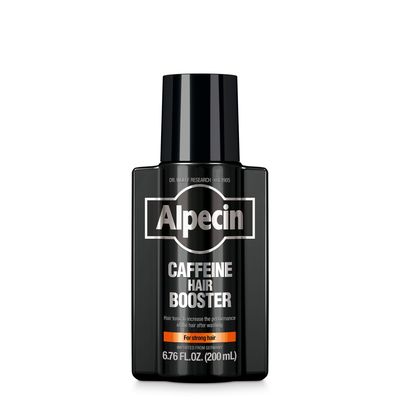 Alpecin Caffeine Hair Booster With New Fragrance 6.76 Fl Oz Performance Enhancer Promotes Natural Growth and Thickness Energizes Scalp