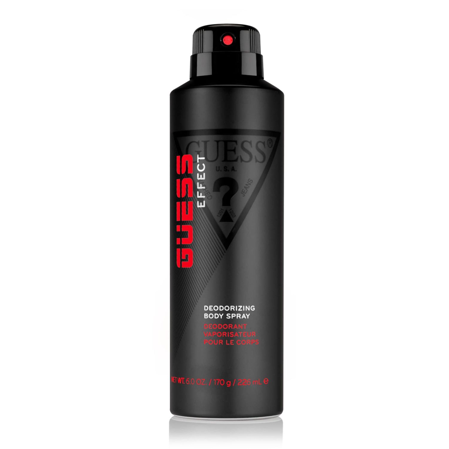 GUESS Effect Deodorizing Body Spray for Men, 6 Fl Oz