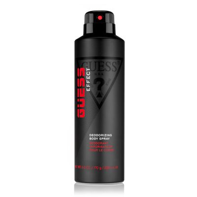GUESS Effect Deodorizing Body Spray for Men, 6 Fl Oz