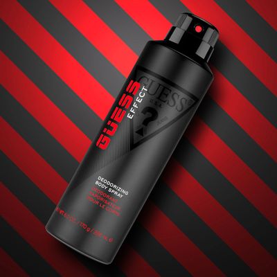 GUESS Effect Deodorizing Body Spray for Men, 6 Fl Oz