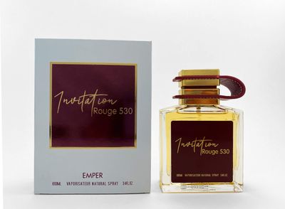 Emper Invitation Rouge 530, womens perfume, eau de toilette, vaporisateur natural spray (100 ml 3.4 Fl. Oz.)