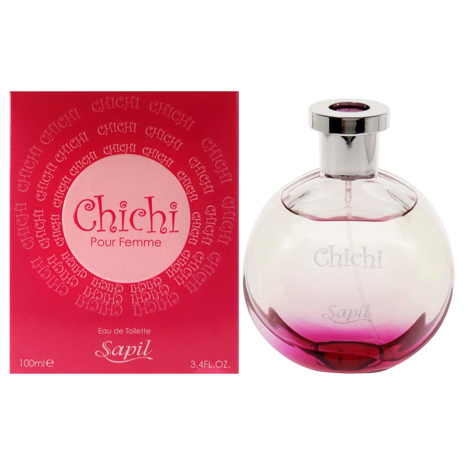 Sapil Chichi Perfume for Women - Long-lasting Dubai Perfume, Floral Musky EDT Spray, 3.4 Oz (100 ml) - Exotic Arabic Cologne for Daily Wear