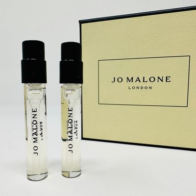 Jo Malone 2 London Velvet Rose Oud Cologne INTENSE Sample vial 0.05oz 1.5ml each
