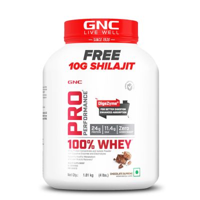 GNC Pro Performance 100 Whey Protein Powder Supports Healthy Metabolism and Lean Muscle Recovery Cookies and Cream 64 Servings