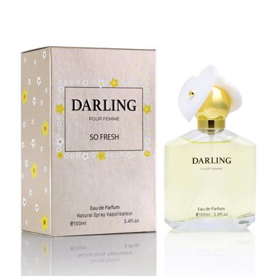 URBAN COLLECTION Darling So Fresh for Women Eau De Parfum - Fruity Floral Fragrance - Grapefruit, Sweet Raspberry - Jasmine, Rose - Free of Paraben, Vegan Cruelty-Free - 100ml Bottle