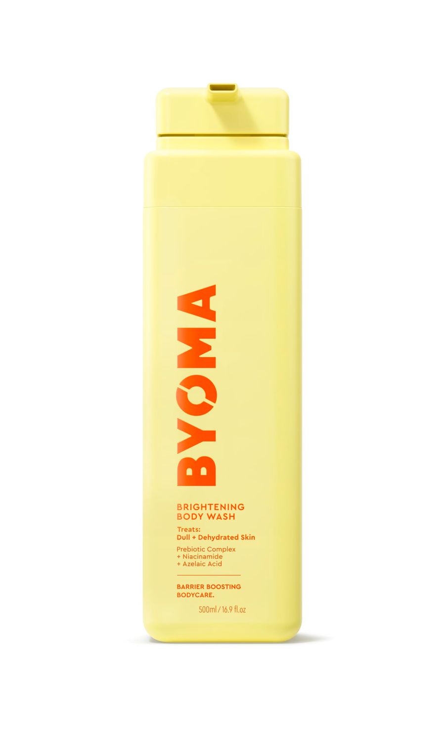 BYOMA Brightening Body Wash - Creamy Formula with Niacinamide Azelaic Acid for Dull, Dehydrated Skin - Brightens Evens Tone - Skin Barrier Repair - 16.9 Fl. Oz