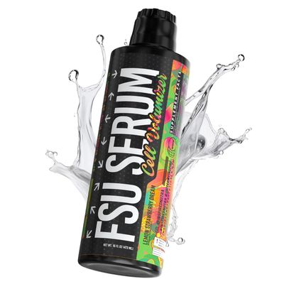 Inspired FSU Serum Liquid Glycerol, Stim Free Pre Workout Pump, Non Stim Preworkout, Caffeine Free, Stimulant Free, 20g GlycoClear, 2g Betaine Nitrate (Lemon Strawberry Dream)