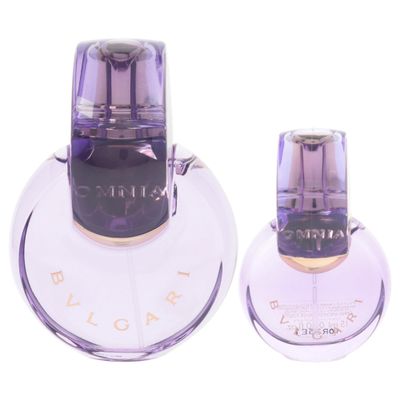 Bvlgari Omnia Amethyste for Women - 2 Pc Gift Set 3.4oz EDT Spray, 0.5oz EDT Spray