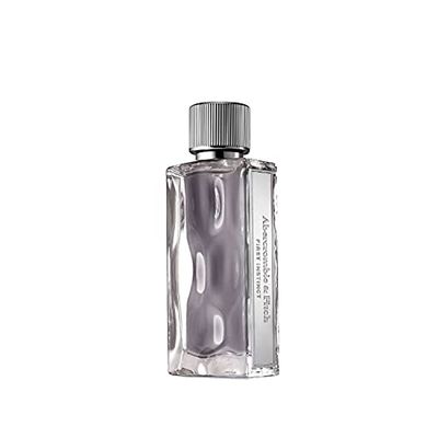 Abercrombie Fitch First Instinct Eau de Toilette Men&#39;s Fragrance Fresh, Clean, Pleasant Scent with Notes of Gin Tonic, Kiwano Melon, Szechuan Pepper, and Sueded Musk 3.4 oz