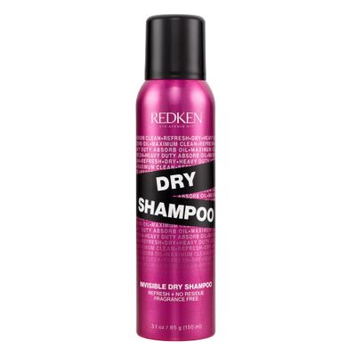 Redken Invisible Dry Shampoo For All Hair Types - Lightweight Residue-Free, Fragrance-Free