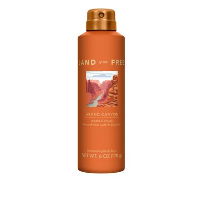 Land of the Free Grand Canyon Body Spray, 6 OZ, Pack of 1