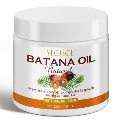 HUYEHF Organic Hair Growth Oil,7.8 oz, 100 Natural Raw Honduras Batana Oil for Preventing Hair Loss, Moisturizing Scalp and Restoring Dry Damaged Hair