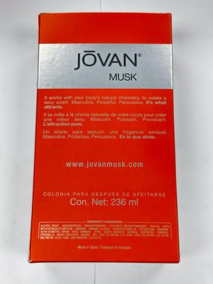 Jovan Musk By Jovan For Men. Aftershave Cologne Splash 4.0oz Bottle by Jovan BEAUTY
