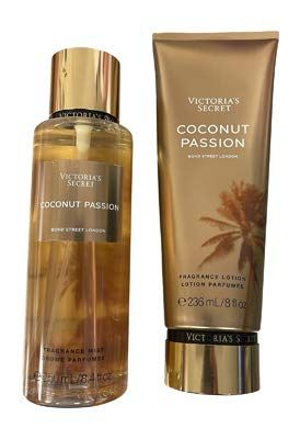 Victoria&#39;s Secret Coconut Passion Fragrance Mist and Body Lotion Gift Set (Coconut Passion)