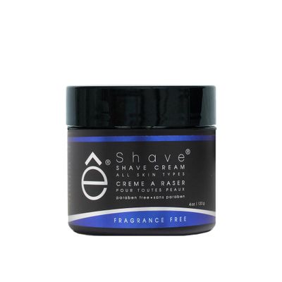 eShave Shaving Cream for Men, Fragrance Free, prevents shaving irritation and razor burn, generates a rich lather for a soft, silky, Smoothest Shave