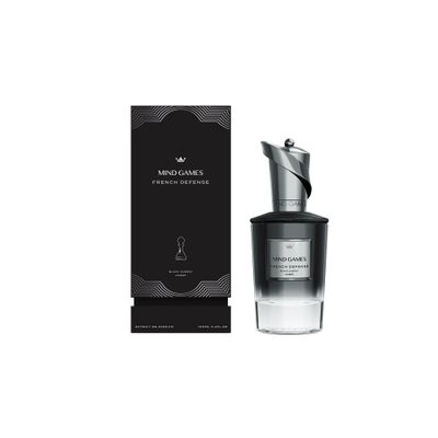 MIND GAMES French Defense - Luxury Perfume with Notes of Cherry, Chamomile, Amber Cedarwood - Elegant Extrait de Parfum for Women Men - Fruity Velvety Perfume - 100 mL3.4 oz