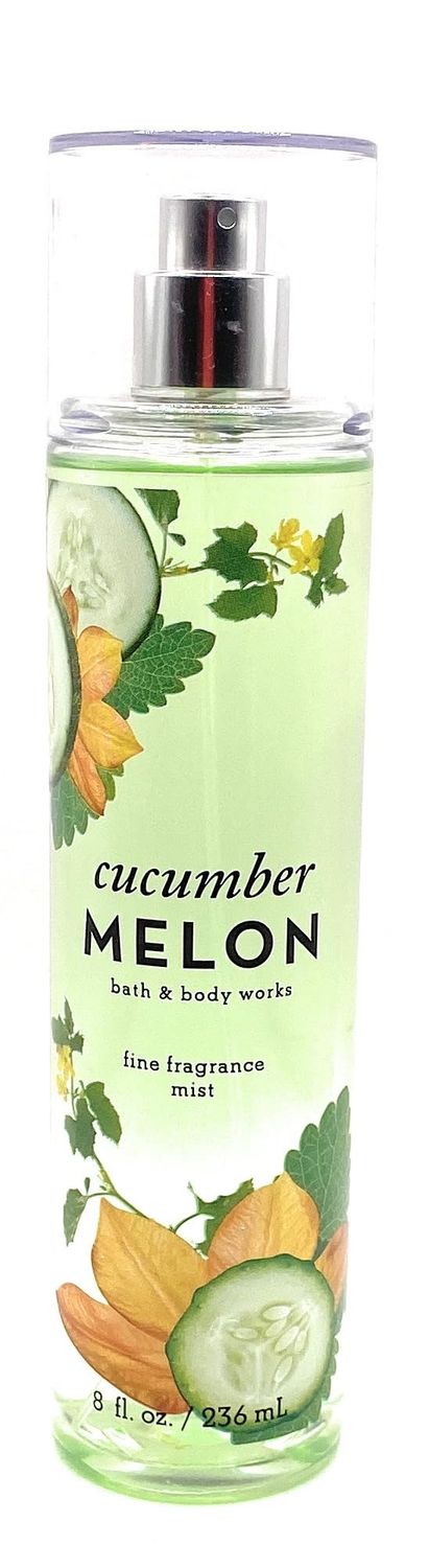 Bath Body Works Cucumber Melon Fine Fragrance Mist 8 Fluid Ounce Spray