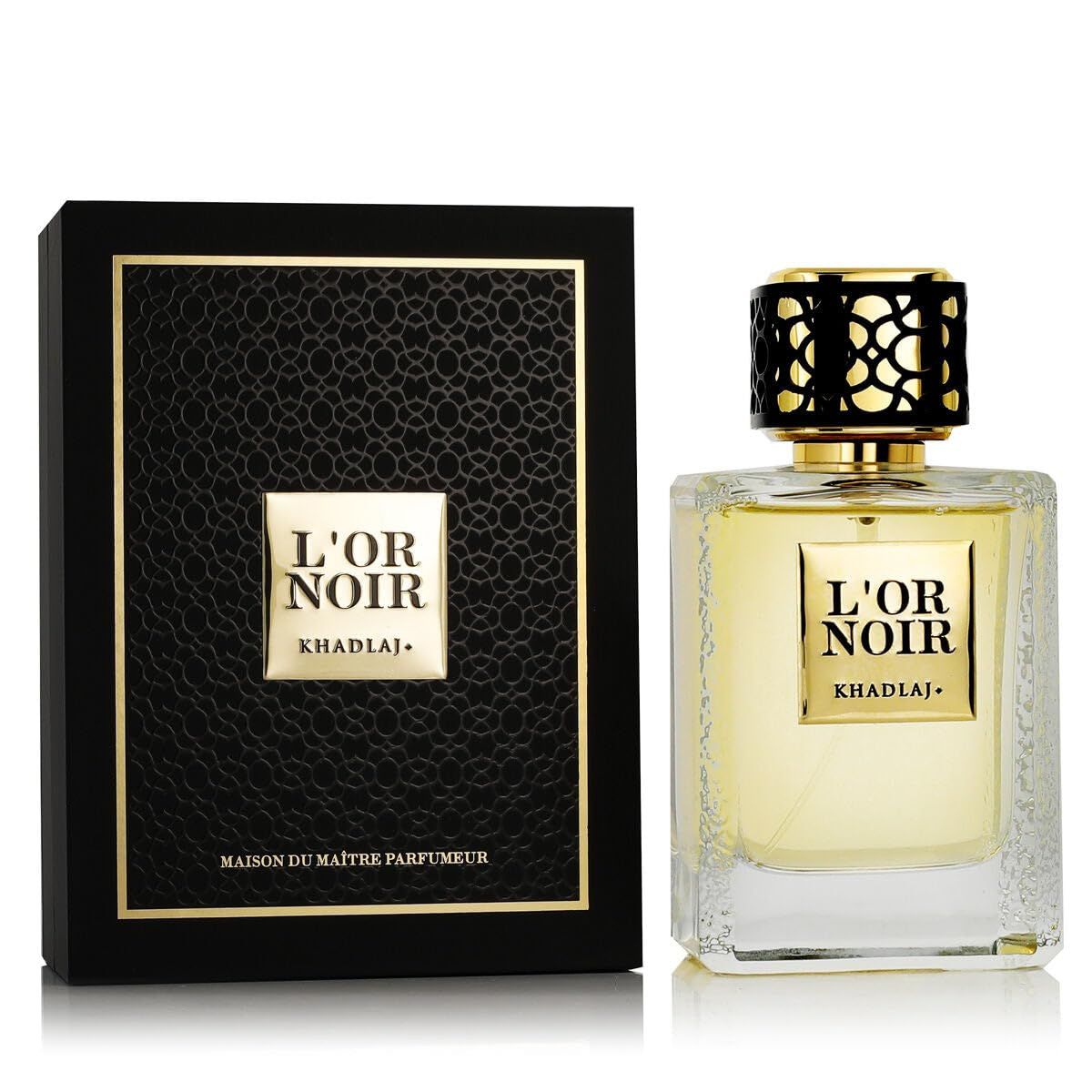 Khadlaj Maison L'or Noir Eau De Parfum Spray, 3.4 Ounce (Unisex)