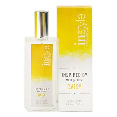 Instyle Fragrances Inspired by Marc Jacobs&#39; Daisy Womens Eau de Toilette Vegan, Paraben Phthalate Free Never Tested on Animals 3.4 Fl Oz