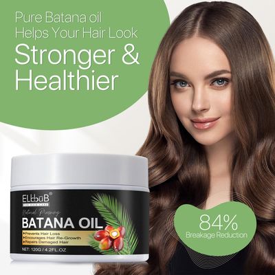 Raw Batana Oil for Hair Growth and Repair -100 Pure, Unrefined Oil from Honduran Rainforests Prevent Hair Loss and Enhances Hair Thickness in Men Women