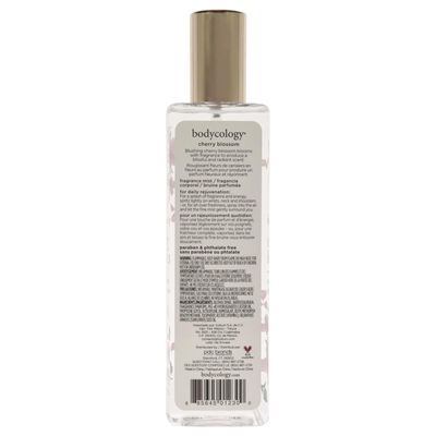 NC 8 oz Fragrance Mist Spray Perfume for Women Bodycology Cherry Blossom Cedarwood And Pear Perfume By Bodycology Fragrance Mist Spray (Good luck)