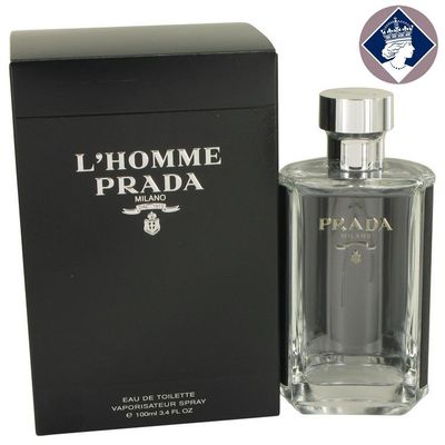 Prada L&#39;homme For Men - 3.3 Oz Eau De Toilette Spray