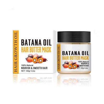 100 Batana Oil from Honduras as Hair Mask, Scalp Treatment for Growth Anti-Hair Loss Repairs Damaged Hair Skin - 4.2 oz (120g)