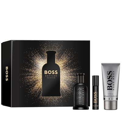Hugo Boss Men&#39;s 3-Pc. BOSS Bottled Parfum Festive Gift Set