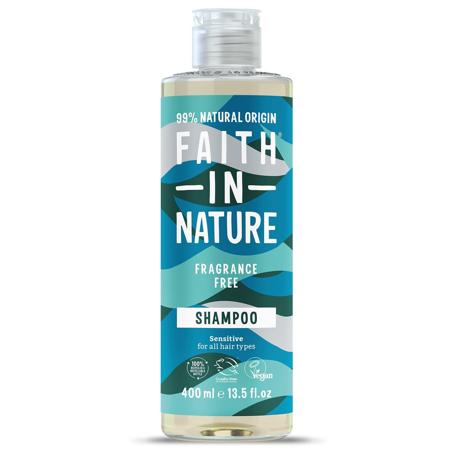 Faith in Nature Natural Fragrance Free Shampoo 13.5floz