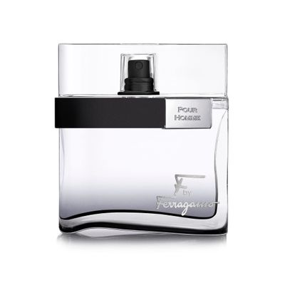 Salvatore Ferragamo Black For Men Eau De Toilette Natural Spray, 3.4 Fl Oz100 ml
