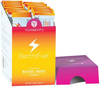 Nu Kai Wellness Hydration Supplements - Energy Drink Mix - Raspberry Electrolytes Powder Packets - Up to 60 Servings - Formerly GO Stik - Plus Gift