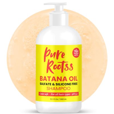 Batana Oil For Hair Growth Shampoo - Caffeine Silicone Free Sulfate Free - Thickening Shampoo For Thinning Hair, Hair Loss - Moisturizing, Smooth Hair - Hair Regrowth Shampoo For Men Women