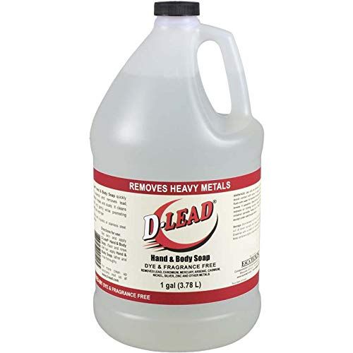 D-Lead Hand Body Soap, Dye Fragrance-Free, 1 Gallon, 4221ES-001
