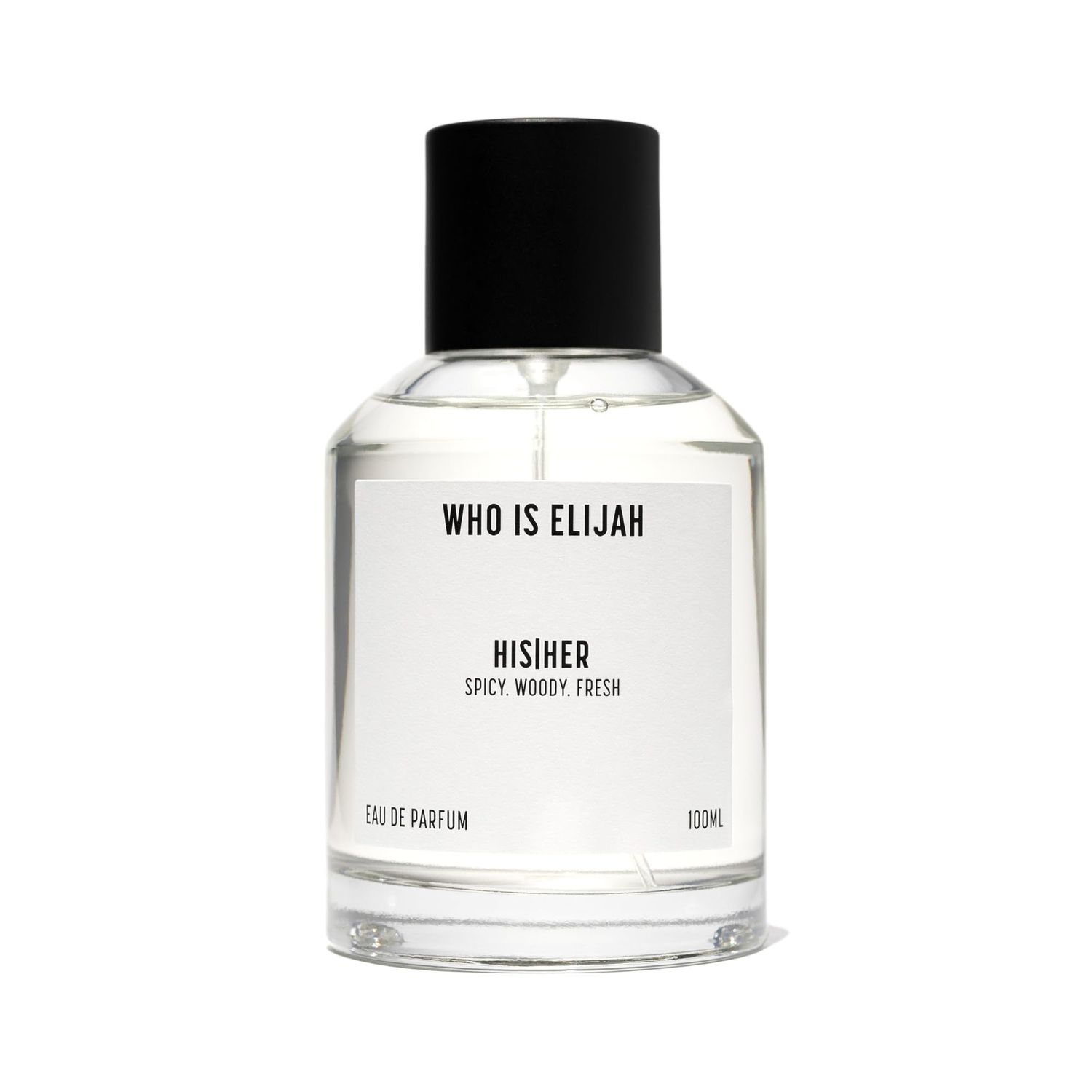 WHO IS ELIJAH His Her Perfume, Unisex Eau de Parfum for Men Women, Spicy, Woody Fresh Fragrance with Notes of Cardamom, Violet Sandalwood, Gifts for Women Men, Unisex Cologne, 3.4 Fl Oz