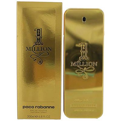 1 Million by Paco Rabanne Men&#39;s Eau De Toilette Spray 6.8 Fl Oz - 100 Authentic