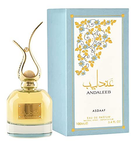 Lattafa Asdaaf Andaleeb for Unisex Eau de Parfum Spray, 3.4 Ounces 100 ml
