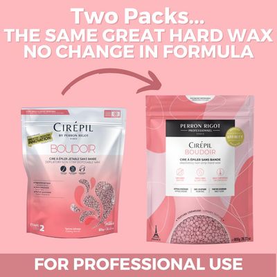 Cirepil - Boudoir - 800g 28.22 oz Wax Beads Bag - Sweet Fragrance - Allergen-Free - Specially Formulated for Short, Coarse Hair