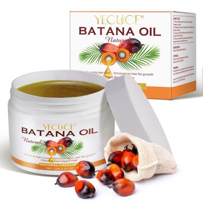 Batana Oil for Hair Growth, 100 Natural, Pure, Unrefined and Organic Raw Batana Oil Prevent Hair Loss and Enhances Hair Thickness, Hydrating Repairing Dry, Damaged Hair