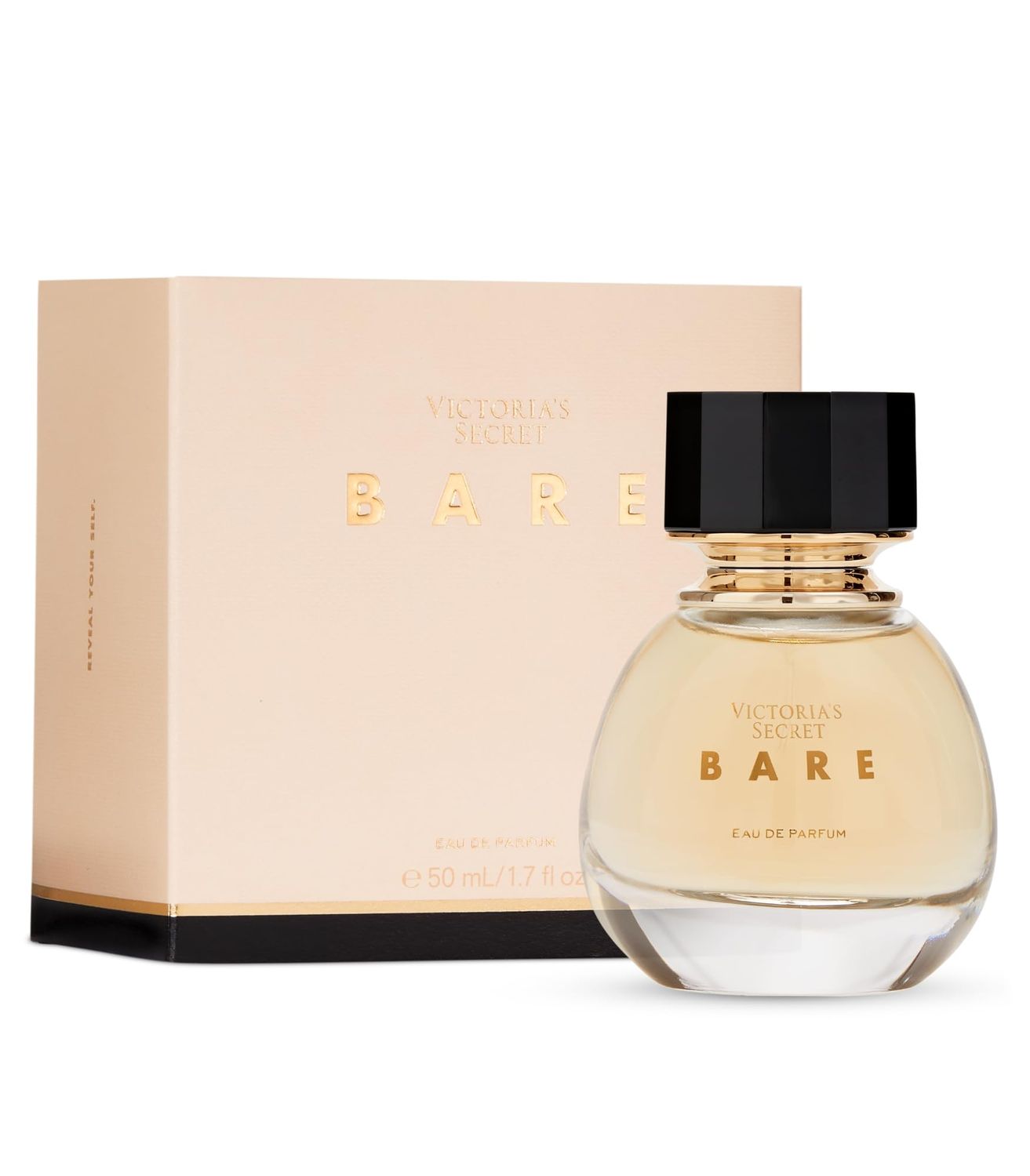 Victoria&#39;s Secret Bare Eau de Parfum, Notes of Australian Sandalwood, Mandarin Madagascar Egyptian Violet, Perfumes for Women (1.7 oz)
